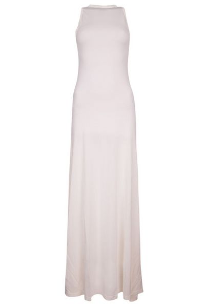 Jacquemus La Robe Maille Sculta Semi Sheer Maxi Dress