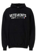 Vetements Logo Printed Drawstring Hoodie