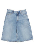 Totême Logo Patch Denim Shorts