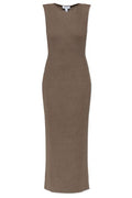 Alaïa Sleeveless Ribbed Knitted Dress