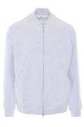 Brunello Cucinelli Crewneck Zip-Up Sweatshirt