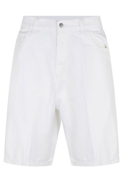 Carhartt WIP Brandon Logo Patch Denim Shorts