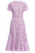 Self-Portrait Lace Midi Dress