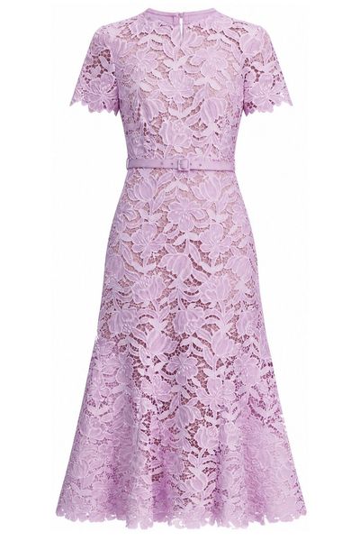 Self-Portrait Lace Midi Dress
