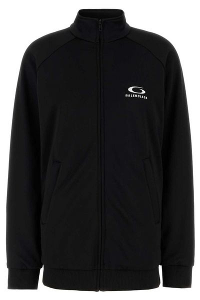 Balenciaga Back Cut-Out Tracksuit Dress