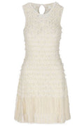 Chloé Lace Detailed Flared Mini Dress