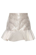 Ganni Floral Motif Mini Skirt