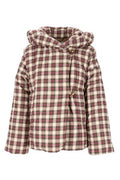Dries Van Noten Checked Padded Hooded Jacket