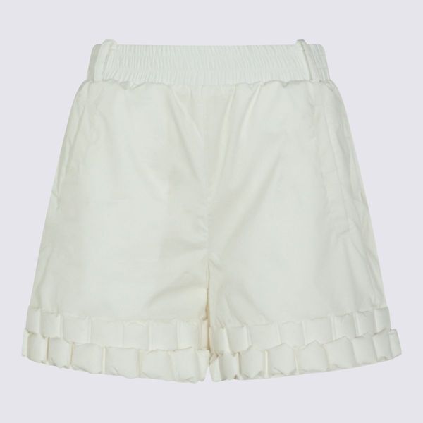 Raxxy Pleated Hem Shorts