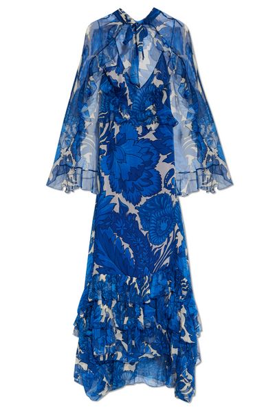 Etro Floral-Printed Maxi Dress