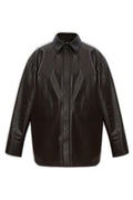 Bottega Veneta Oversized Fit Leather Jacket