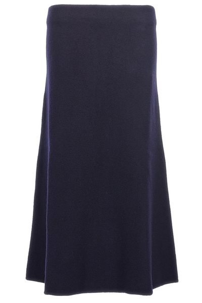 Jil Sander A-Line Knitted Midi Skirt
