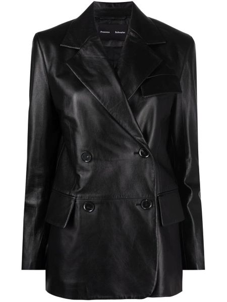 Proenza Schouler Double-Breasted Long-Sleeved Blazer