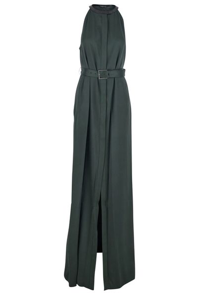 Tom Ford Sleeveless Satin Long Dress