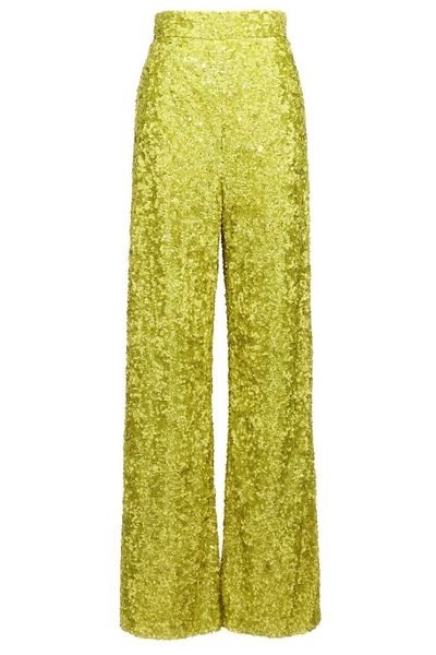 Ermanno Scervino Sequin Embellished Flared Pants