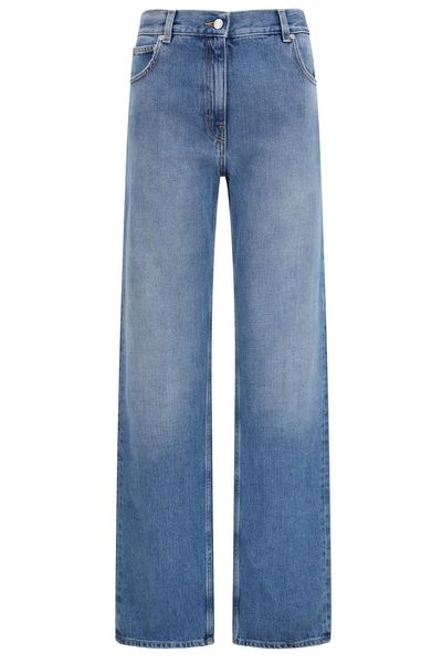 Calvin Klein Faded Straight-Leg Jeans
