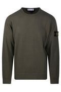 Stone Island Compass Patch Crewneck Sweatshirt