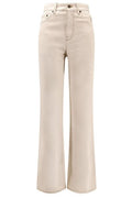 Burberry Logo Patch Flared Jeans
