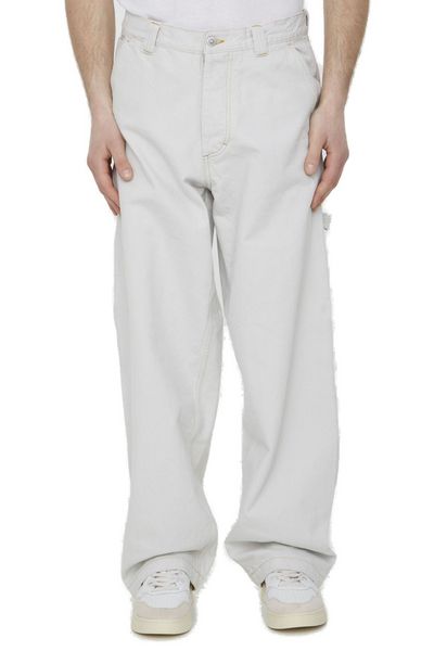 Maison Margiela Chalk Selvedge Utility Jeans