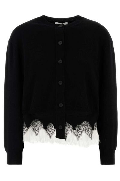 Alexander McQueen Cobweb Lace Jumper