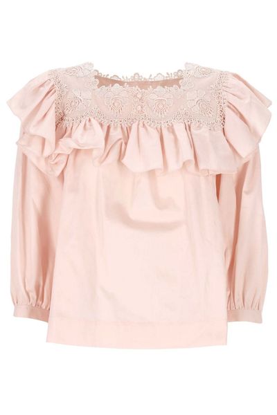 Chloé Ruffled Blouse