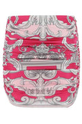 Versace Graphic Printed Ruched Mini Skirt