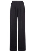 Balenciaga Monogrammed Straight-Leg Pants