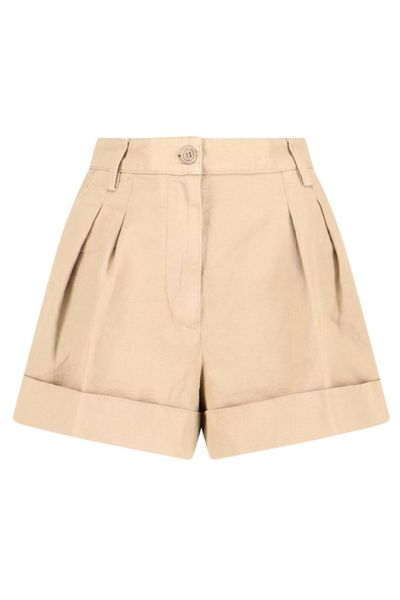 Aspesi Pleated Cuffed Shorts