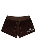 Juicy Couture Script Velour Shorts