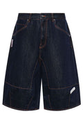 PDF Channel Logo Denim Shorts