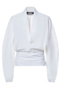 Jacquemus V-Neck Fitted Waist Shirt