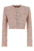 Balmain Long Sleeved Cropped Blazer