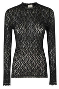 Isabel Marant Brany Lace Detailed Long-Sleeve Top