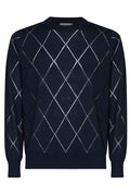 Dries Van Noten Openwork Diamond Knitted Sweater