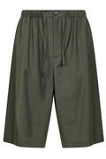 ROSE BURRITO Wide-Leg Drawstring Shorts