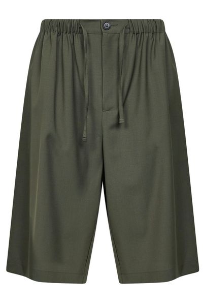 ROSE BURRITO Wide-Leg Drawstring Shorts