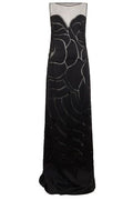 Alberta Ferretti Embroidered Sleeveless Dress