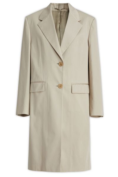 Prada Single-Breasted Long-Sleeved Coat