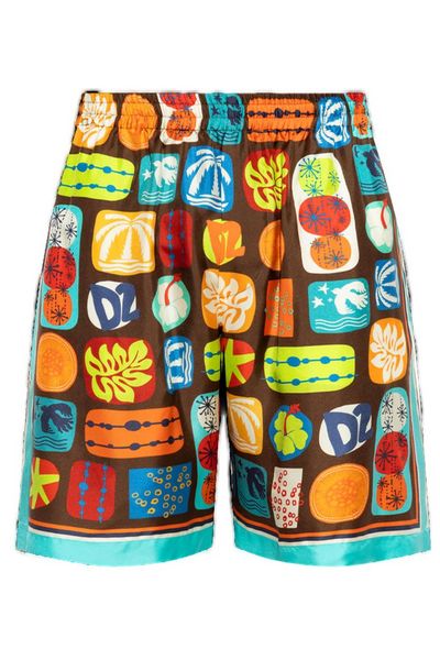 Dsquared2 Summer Lovers Elastic Waist Boxer Shorts