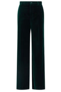 Gucci Velvet Straight-Leg Pants