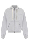 Maison Margiela Zip-Up Logo Hoodie