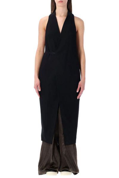 Rick Owens Cyclops Sleeveless Wrap Coat