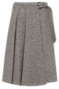 Brunello Cucinelli Belted Pleated Midi Skirt