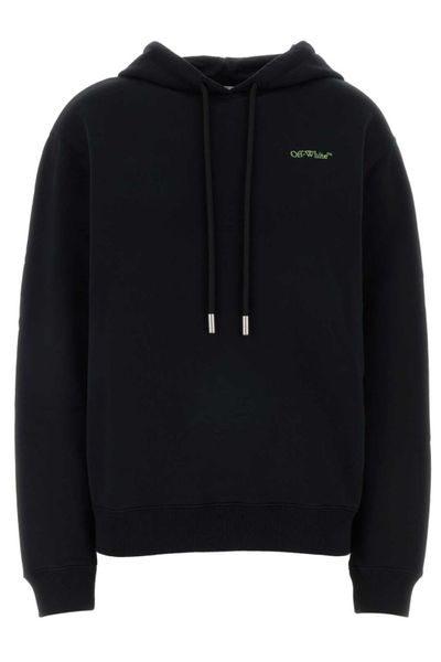 Off-White Arrow Leaves Printed Hoodie