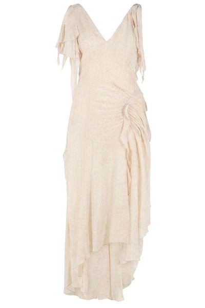 Isabel Marant Tylena Ruffled Midi Dress