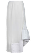 Lanvin Flared Hem Pleated Skirt