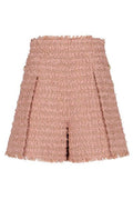 Balmain Buttoned Tweed Shorts