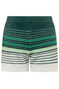 Casablanca Bouclé Stripe Knit Shorts
