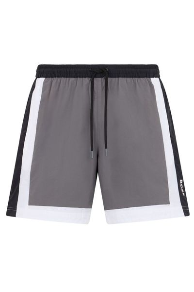Hugo Boss Logo Trim Drawstring Shorts
