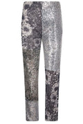 Maison Margiela Floral Sequin Embellished Patchwork Trousers